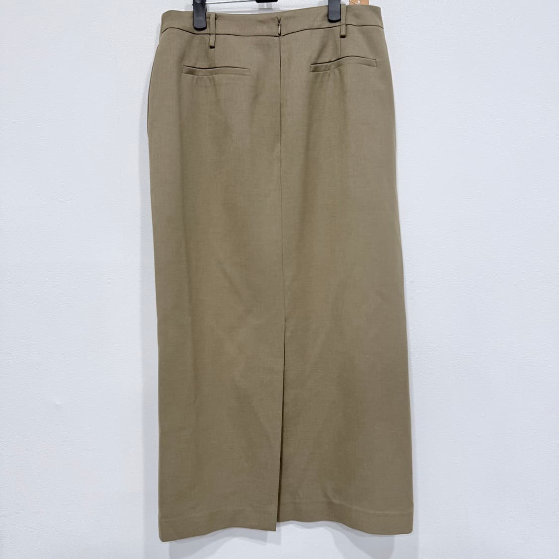 NOTIA 노티아 스탠다드핏 롱스커트 카키 M 상품이미지3