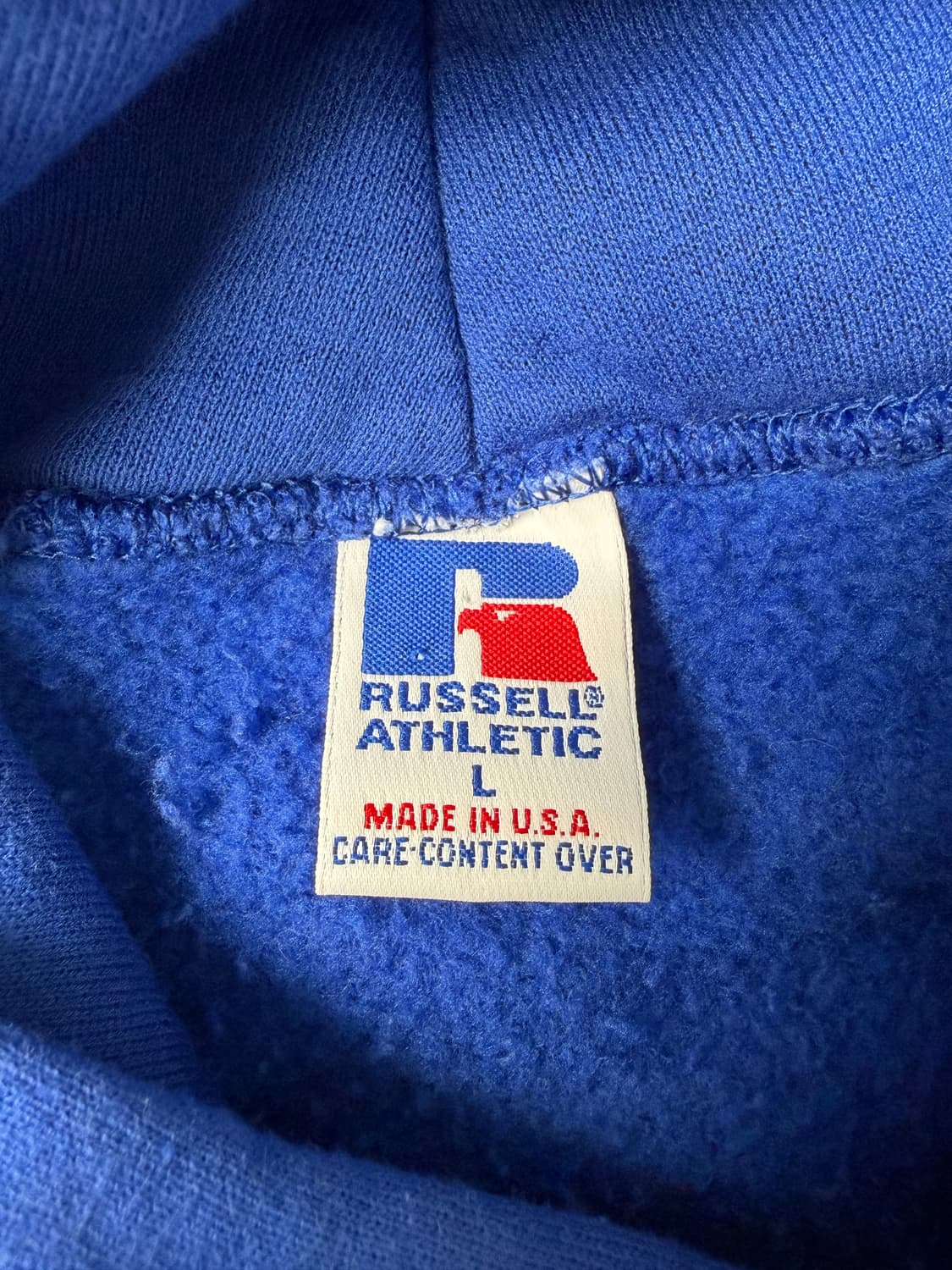 90s Russell Hoodie (blue) 상품이미지3