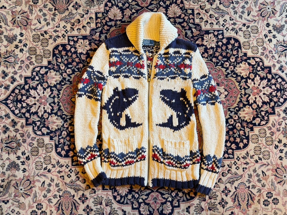 폴로 랄프로렌 코위찬 짚업 가디건 100 상품이미지10