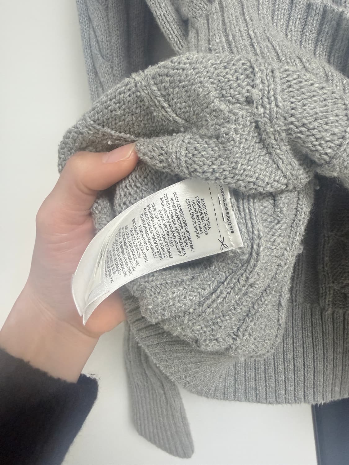 [정품]폴로 그레이 신형니트 상품이미지5