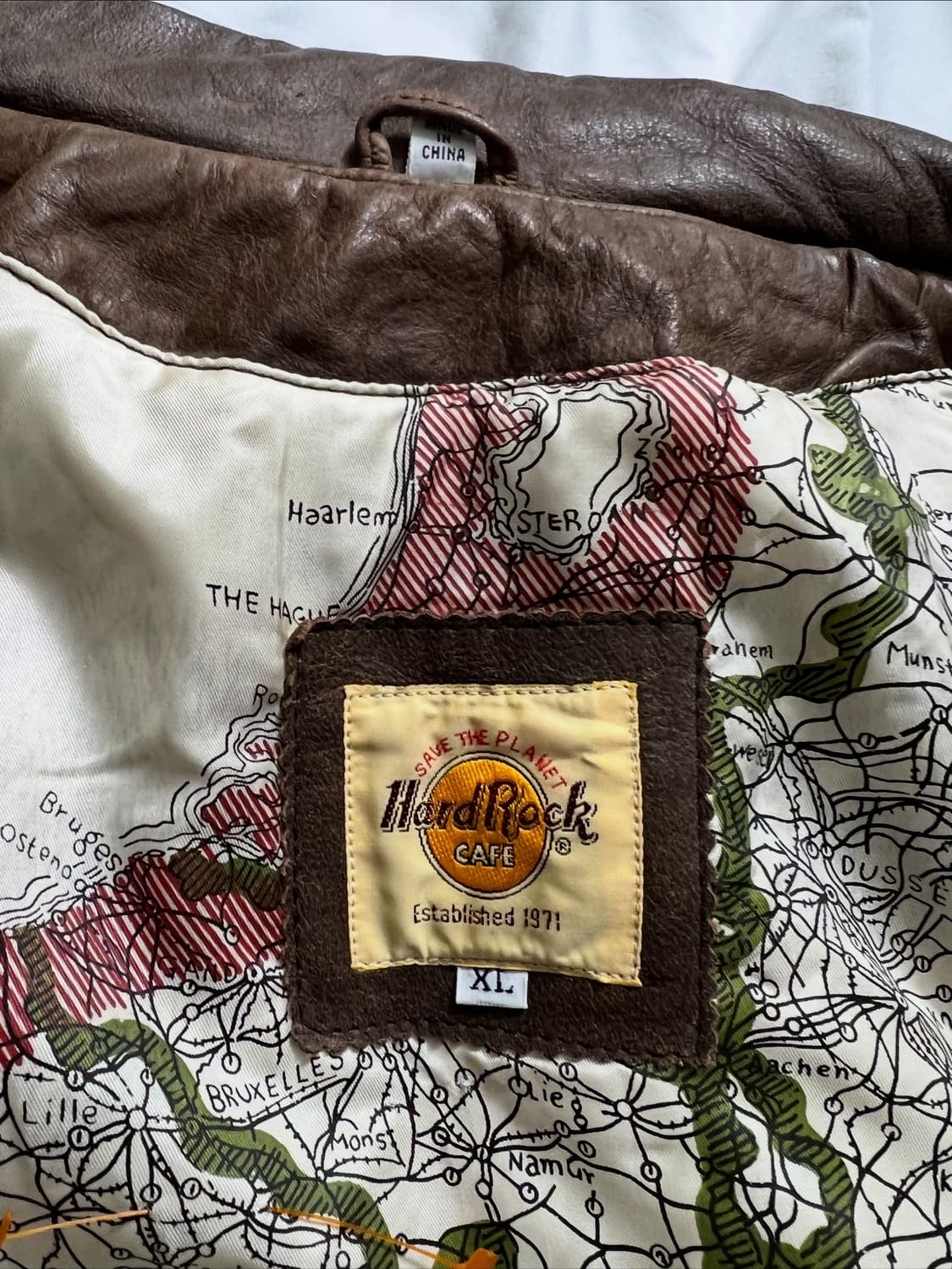 하드락카페 뉴올리언스 가죽 자켓 상품이미지7