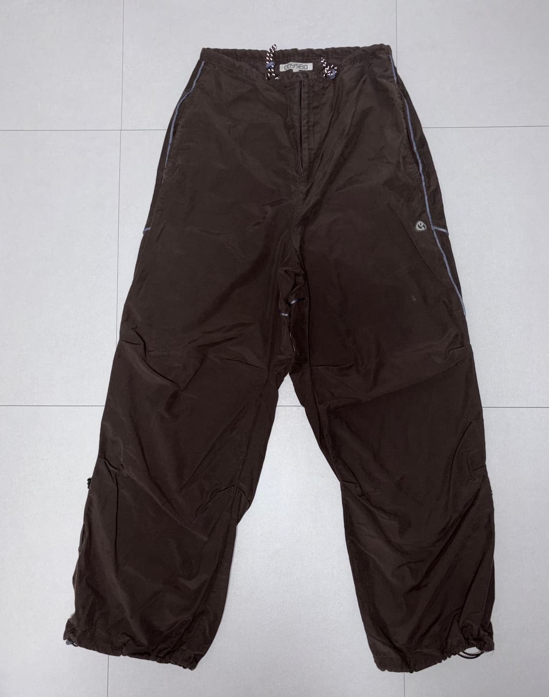 코이세이오 라인 팬츠 (브라운/1 size) 상품이미지3
