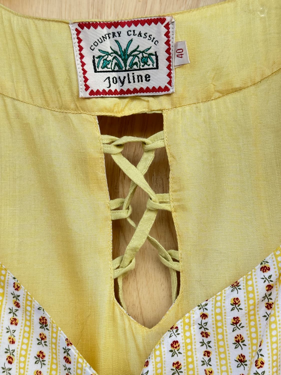 Joyline 옐로우 빈티지 원피스 상품이미지5