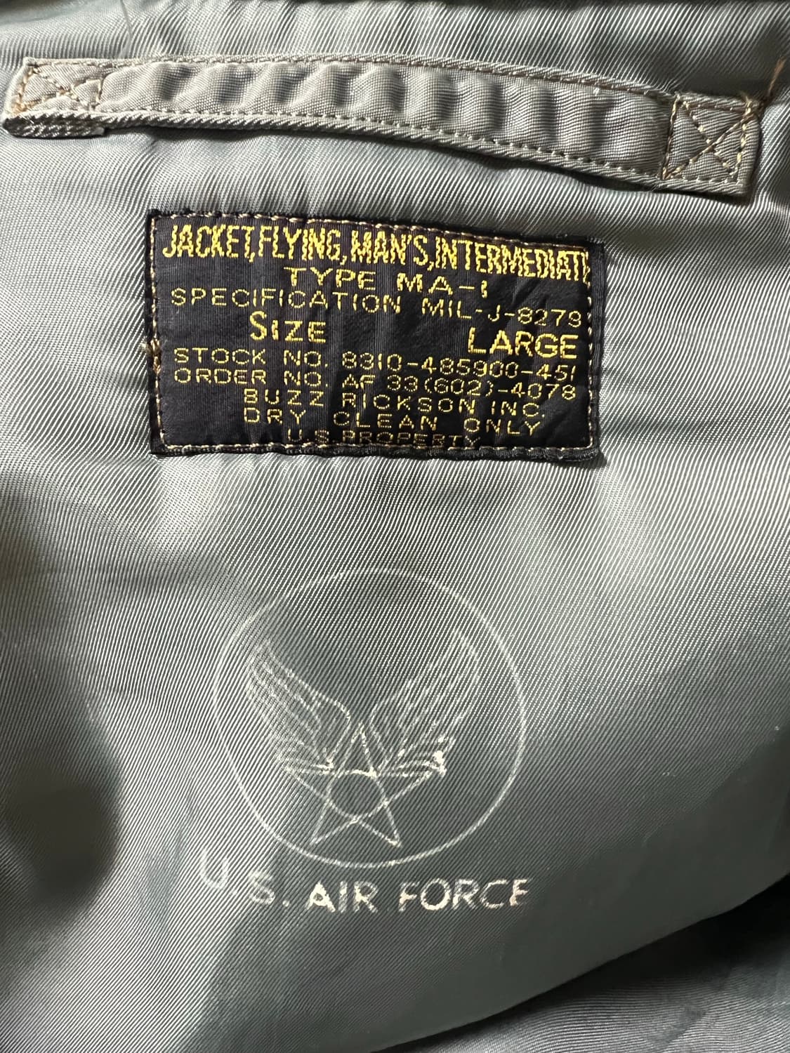 버즈릭슨 ma-1 상품이미지4