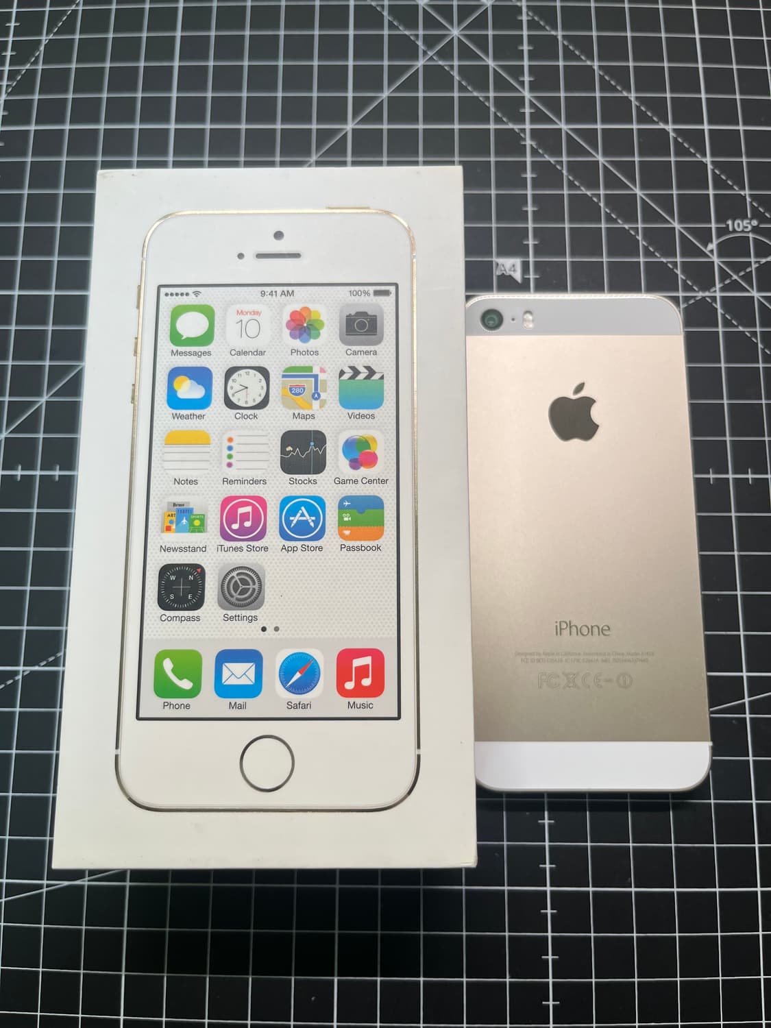 최상급 아이폰 5s 샴페인골드 32gb 일본판 상품이미지1