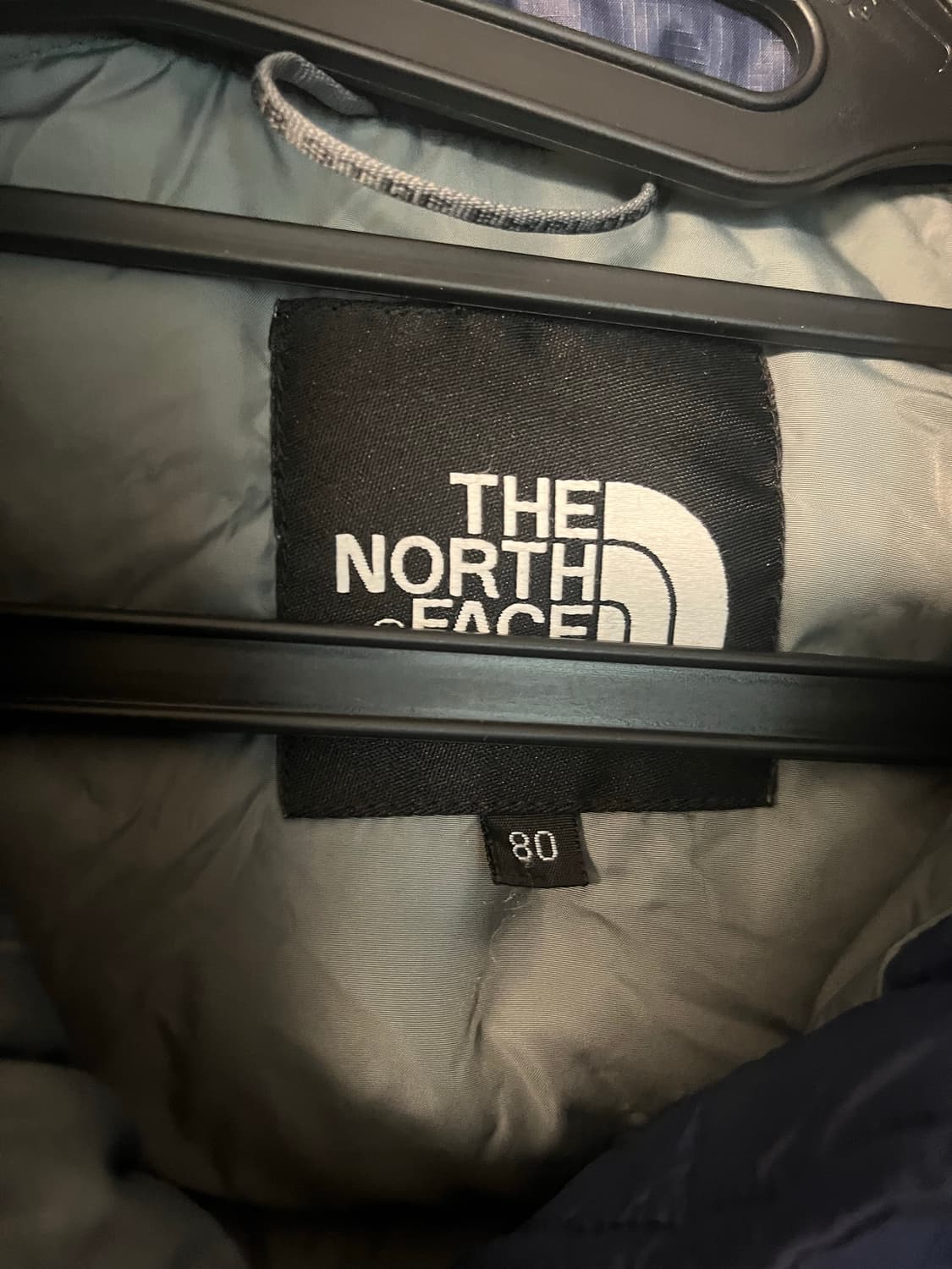 노스페이스 눕시 700 패딩 네이비/퍼플 [S]  상품이미지4