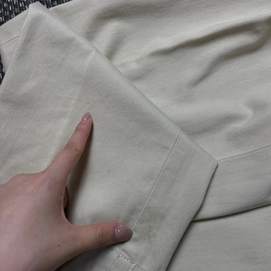 (32) 폴로 랄프로렌 아이보리 핀턱 코튼 팬츠 상품이미지6