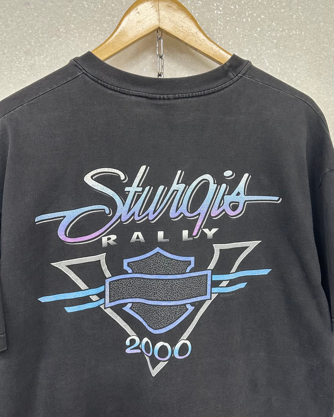 (XL)00'S 할리데이비슨 60주년 한정판 반팔-M2174 상품이미지8