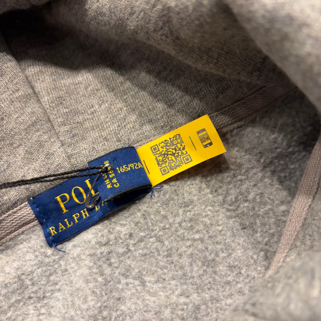 [M] 폴로 랄프로렌 신형 큐알 그레이 후드집업 D693 상품이미지7