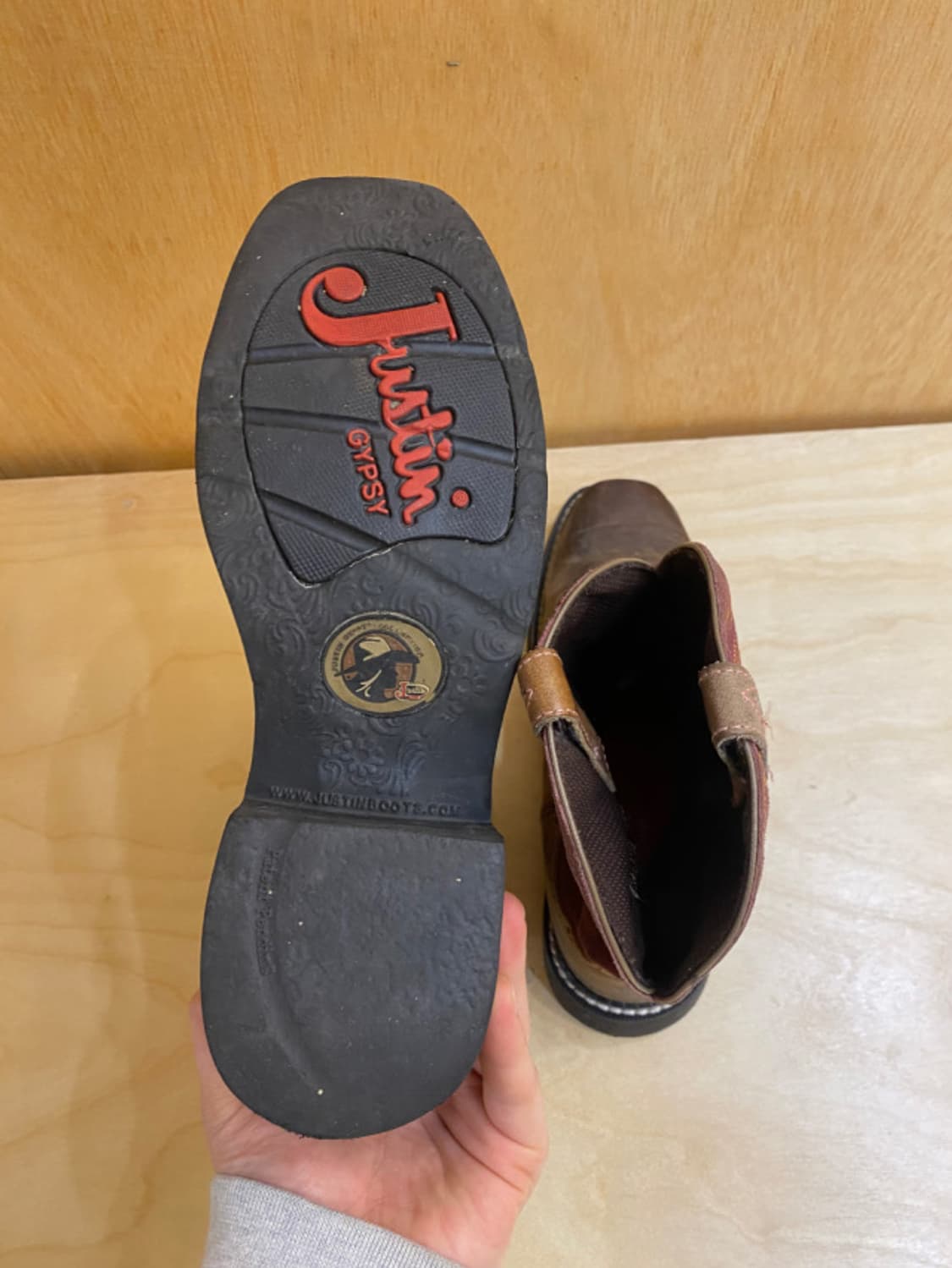 JUSTIN BOOTS square toe western boot 상품이미지7