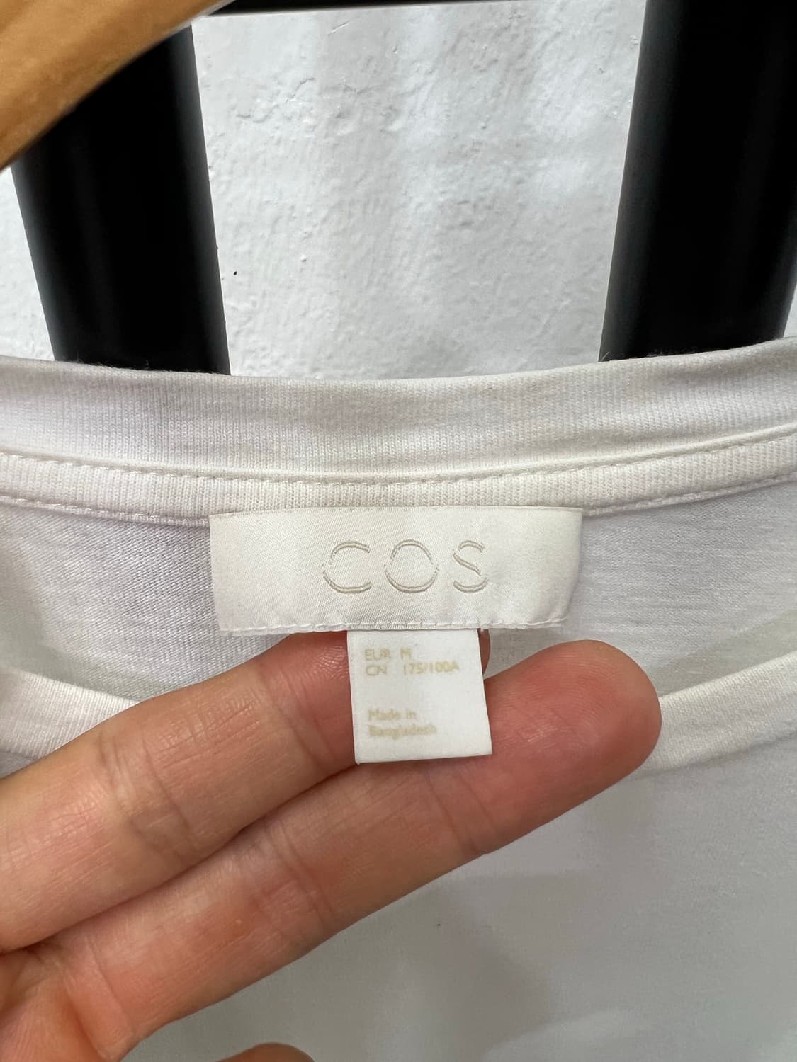 정품) COS 남성 반팔티 M 상품이미지5