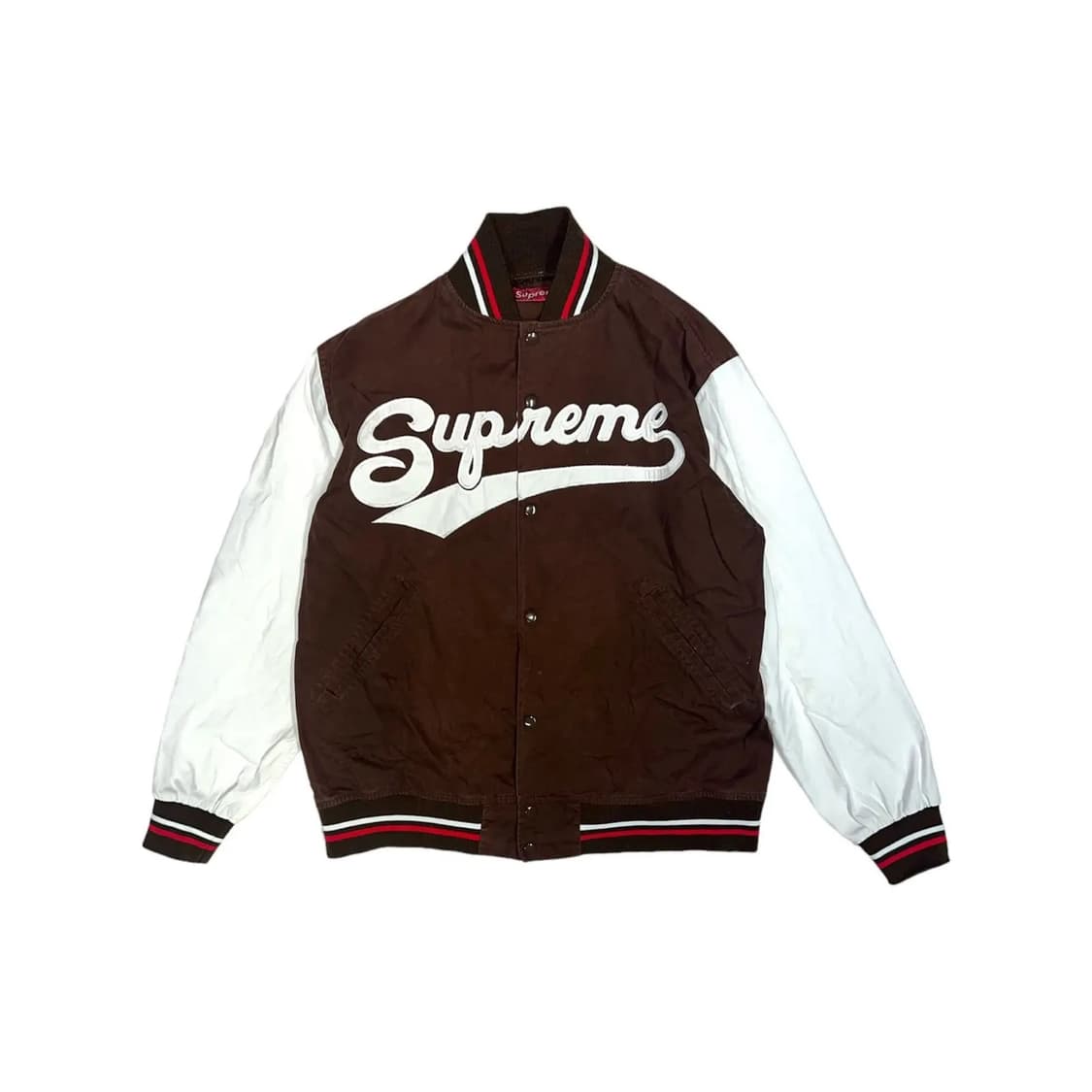 Supreme 2002 og baseball jacket 상품이미지1