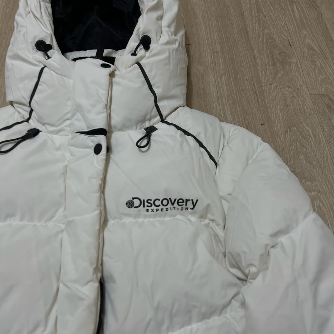 디스커버리 여성 덕다운 후드 롱패딩 S/90  상품이미지3