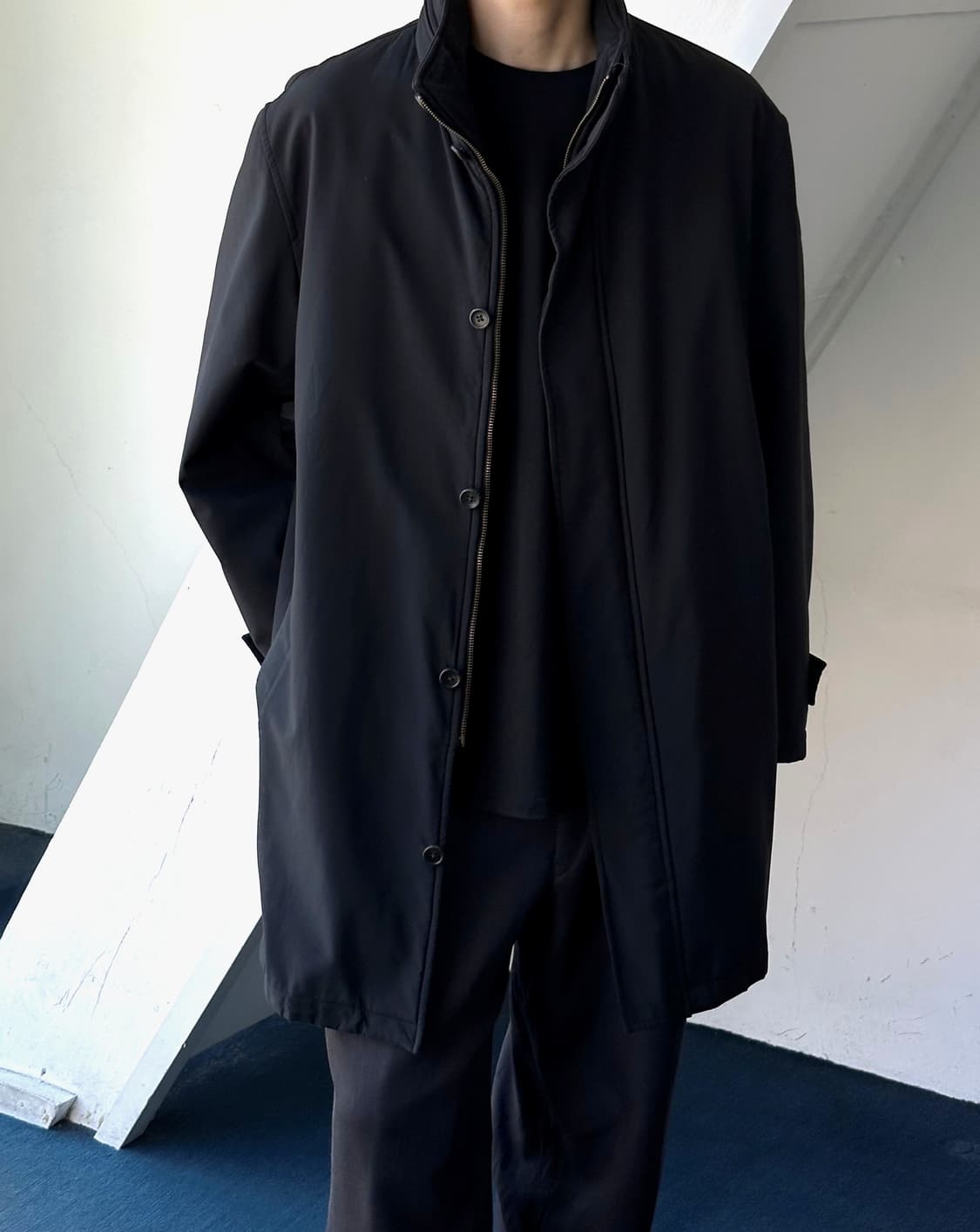 High gauge fabric treveler coat 상품이미지2
