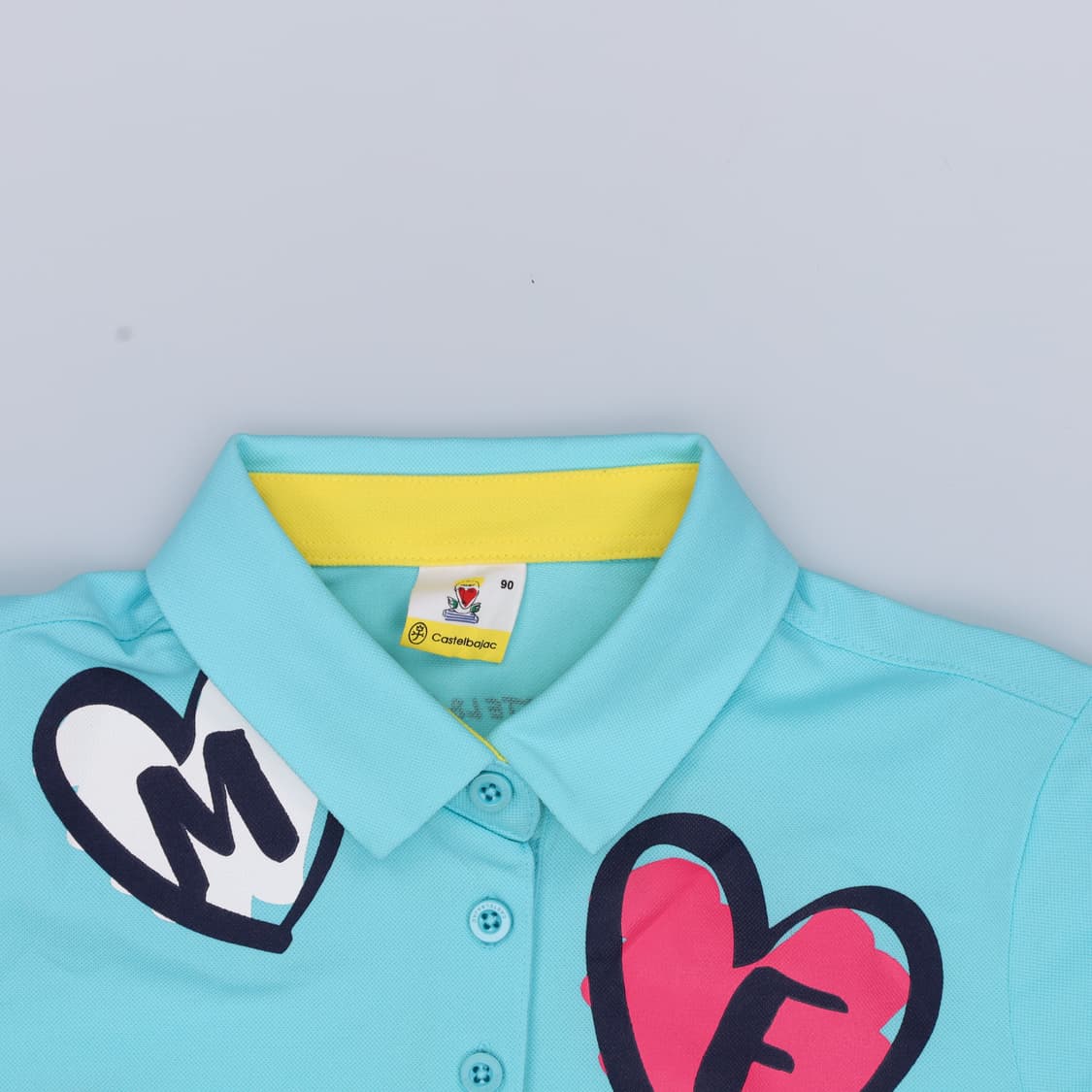 90 새상품 까스텔바작 기능성 반팔티 0408H1 상품이미지3