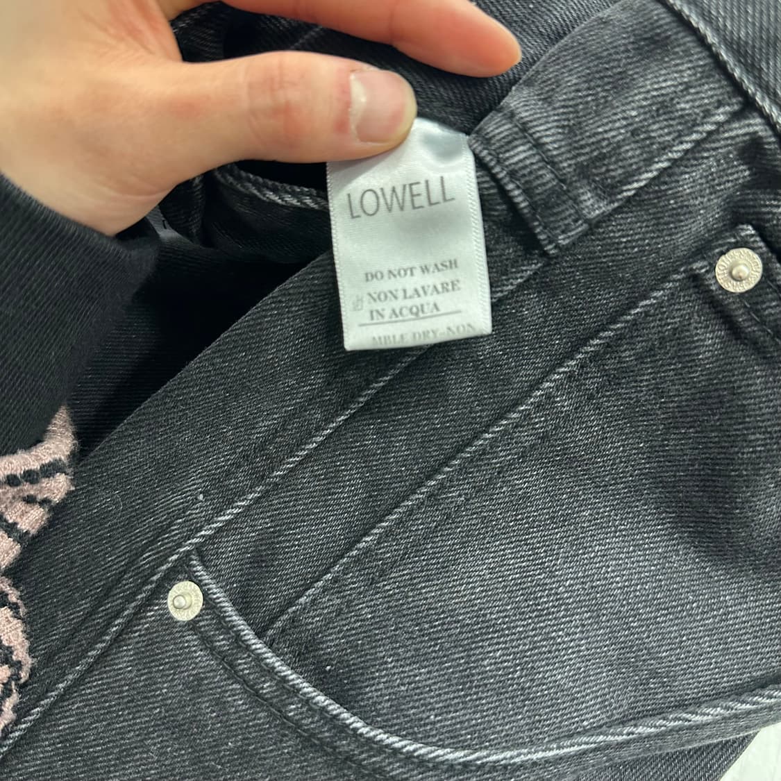 lowell 데님팬츠 상품이미지5