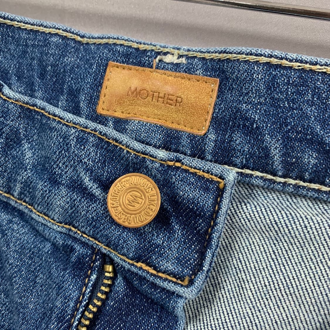 26인치 MOTHER 마더 허슬러 앵클 부츠컷 스판 데님 청바지 상품이미지6
