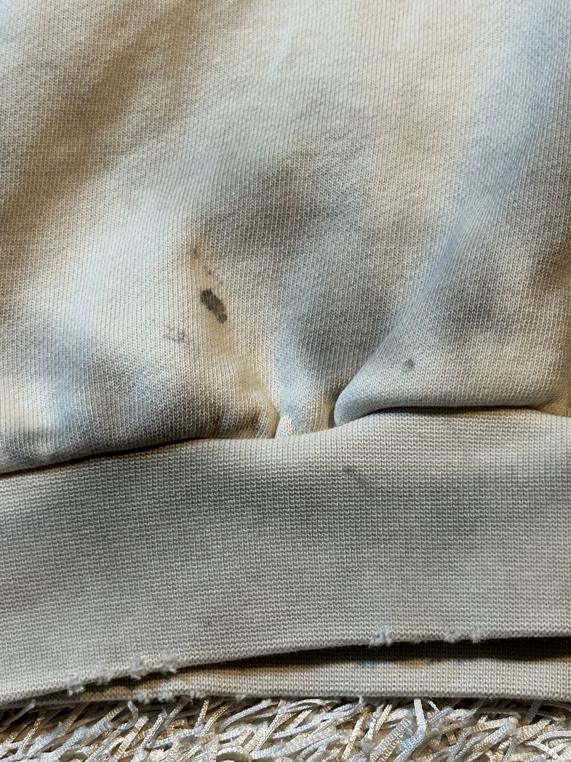 프로젝트 G/R 메탈릭 로고 후드티 아이보리 상품이미지5