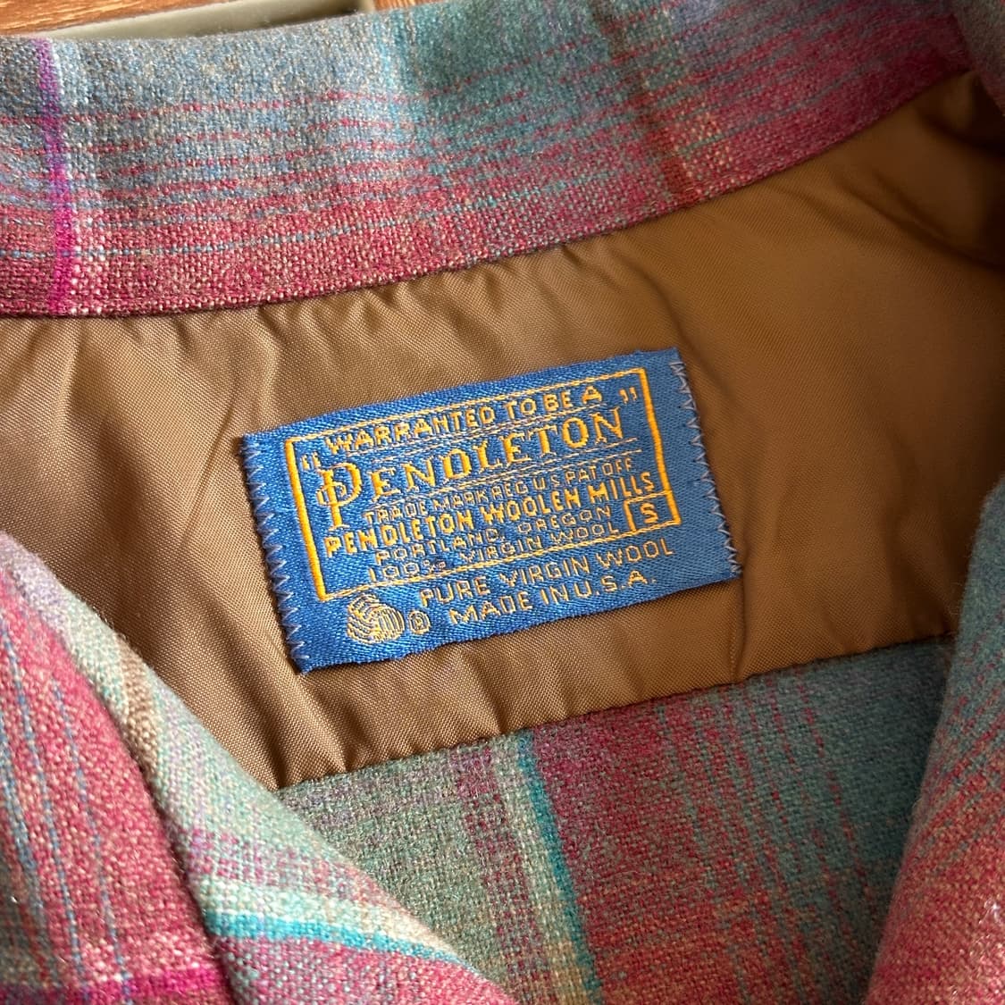 70’s Pendleton usa plaid board shirts 상품이미지8
