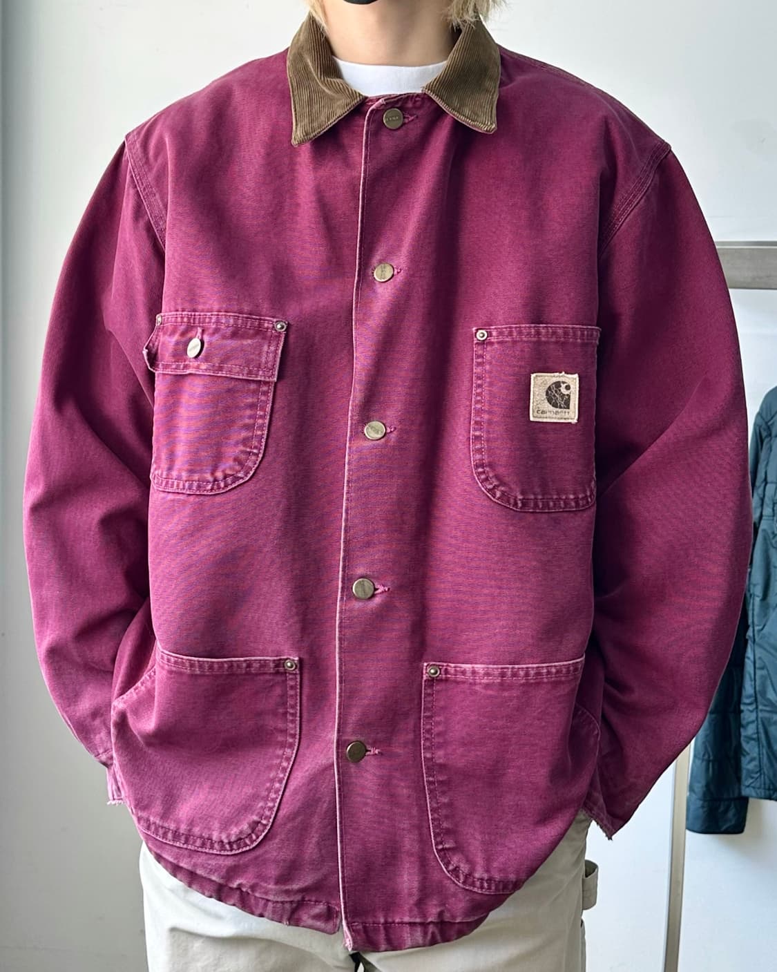 칼하트 90’s U.S.A 덕 캔버스 미시긴 초어 코트 상품이미지1