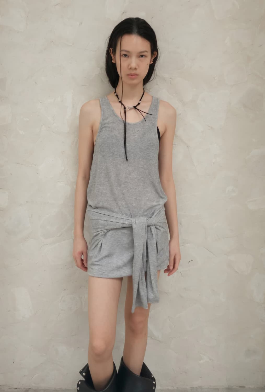 세릭 투웨이 레이어드 롱탑 그레이 상품이미지2