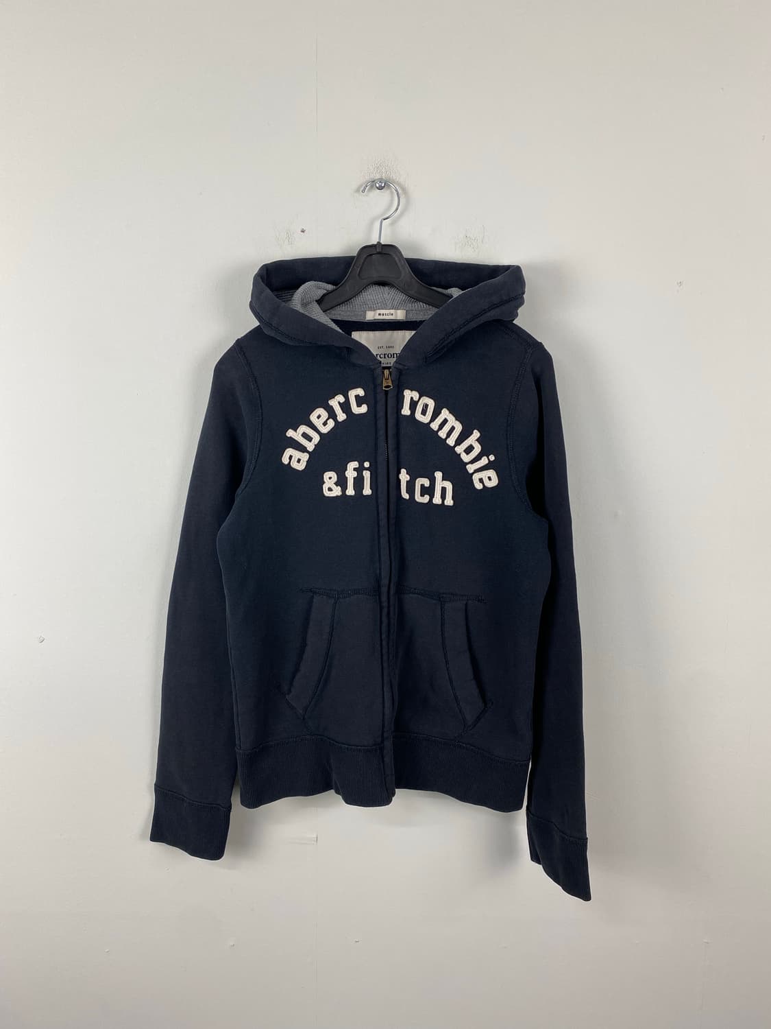아베크롬비 딥네이비 후드집업 키즈 XL <564> 상품이미지1