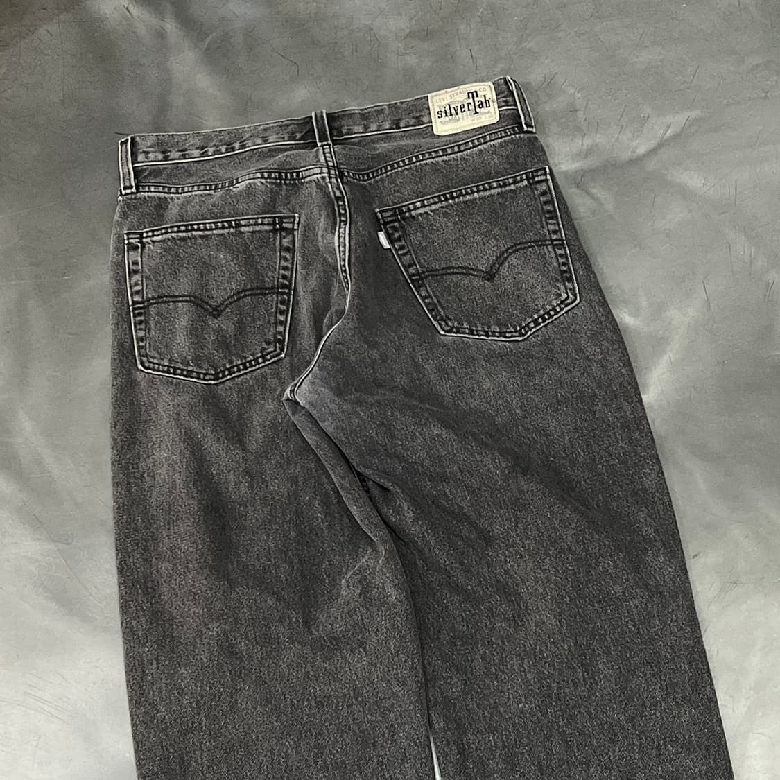  리바이스 실버탭 흑청 데님 팬츠 y16376 상품이미지4