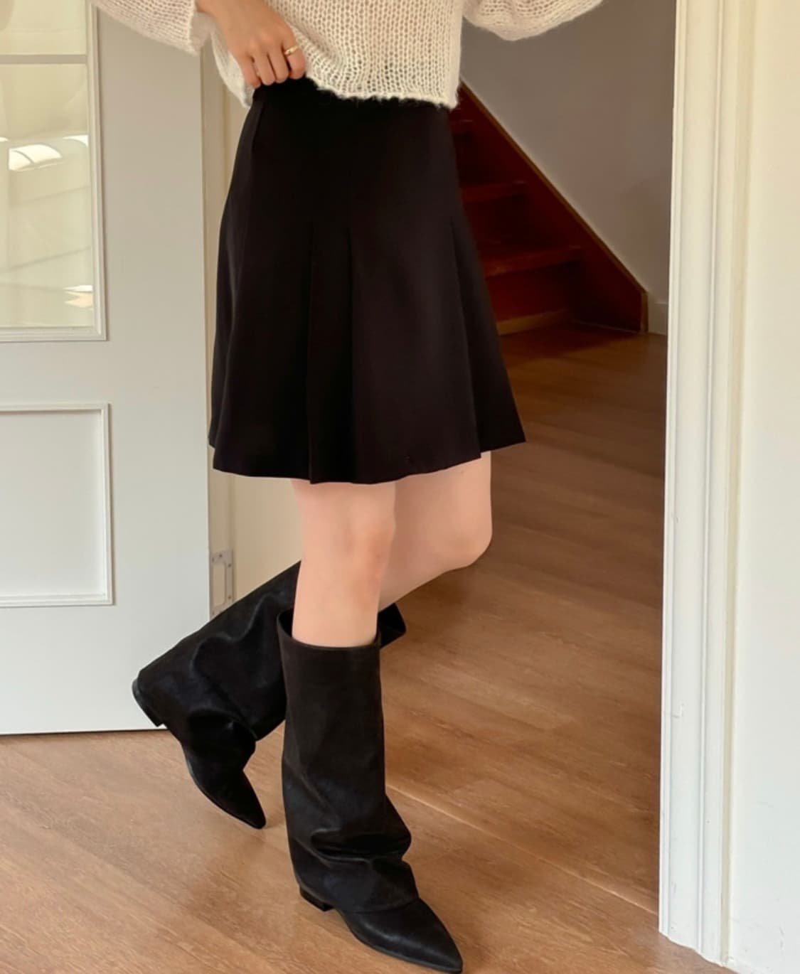 새상품 스틸레토 폴딩부츠 240사이즈 상품이미지5