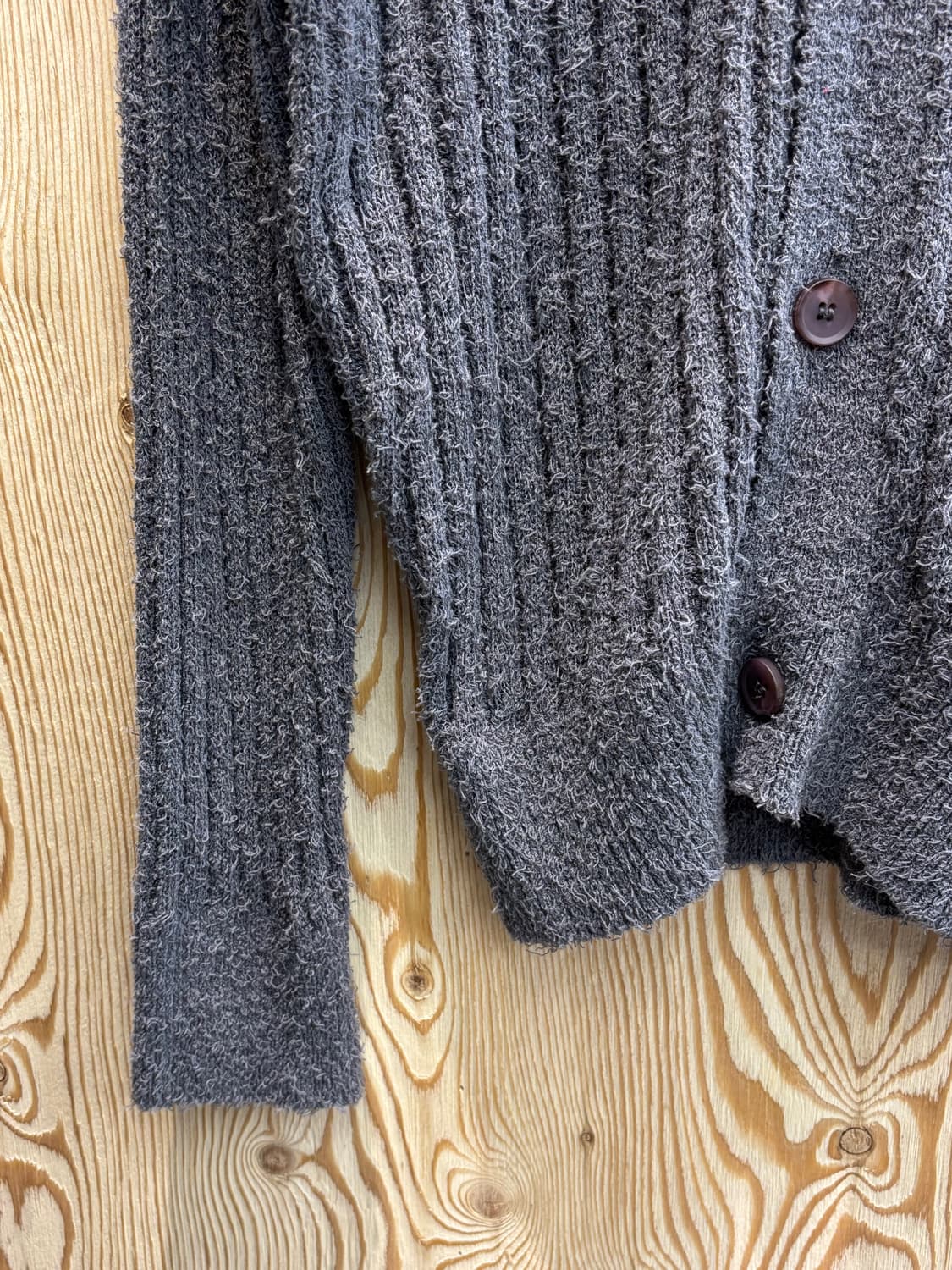 퍼렌 부클 니트 가디건 상품이미지2