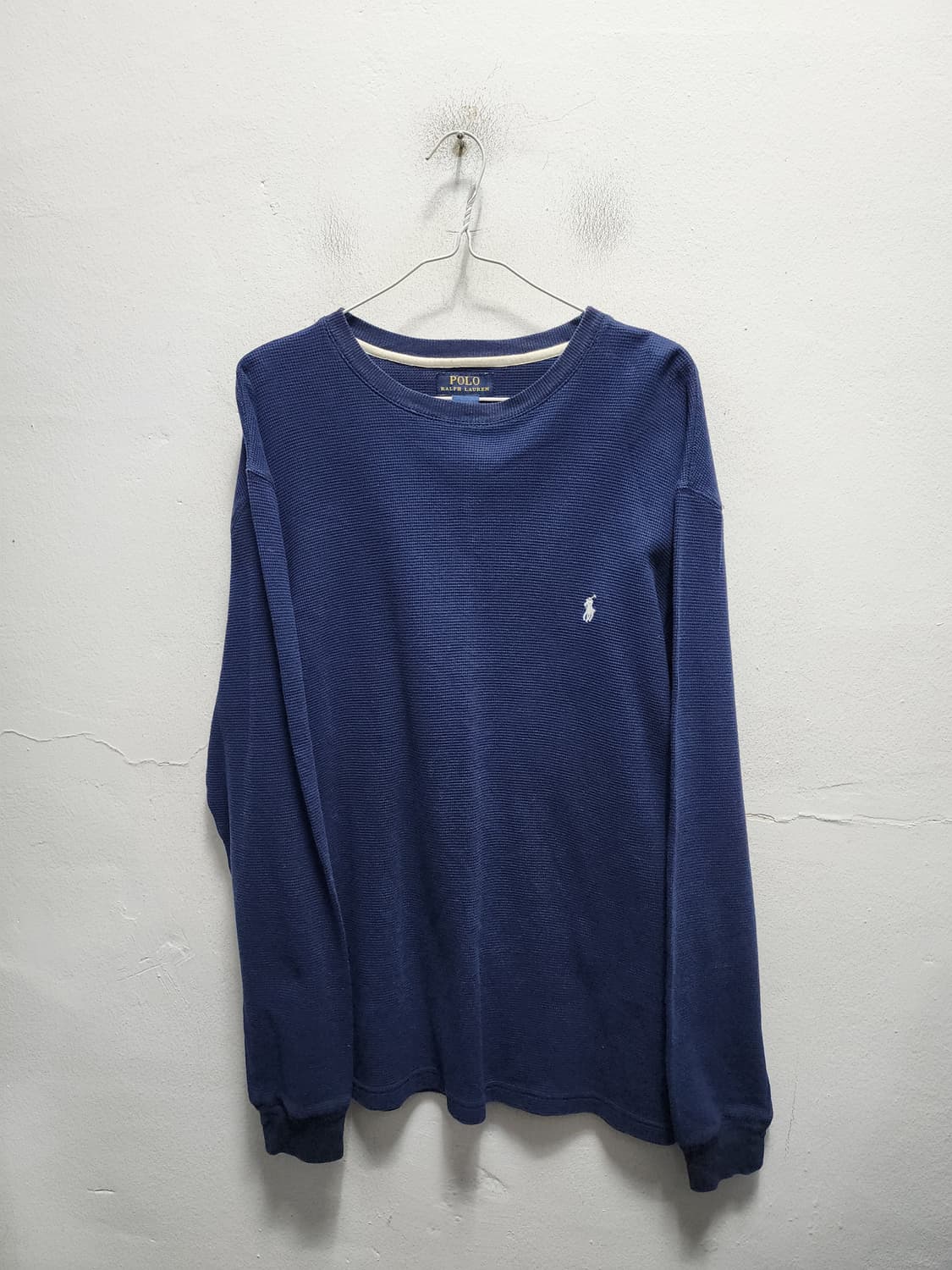 폴로 네이비 와플티 상품이미지1