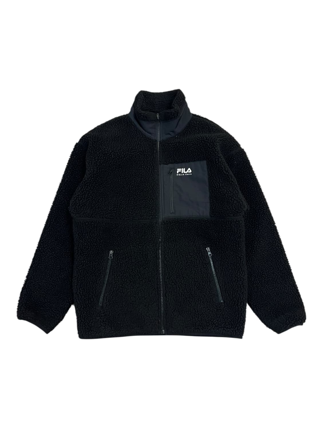 휠라 플리스 자켓 블랙 M #csz3006 상품이미지3