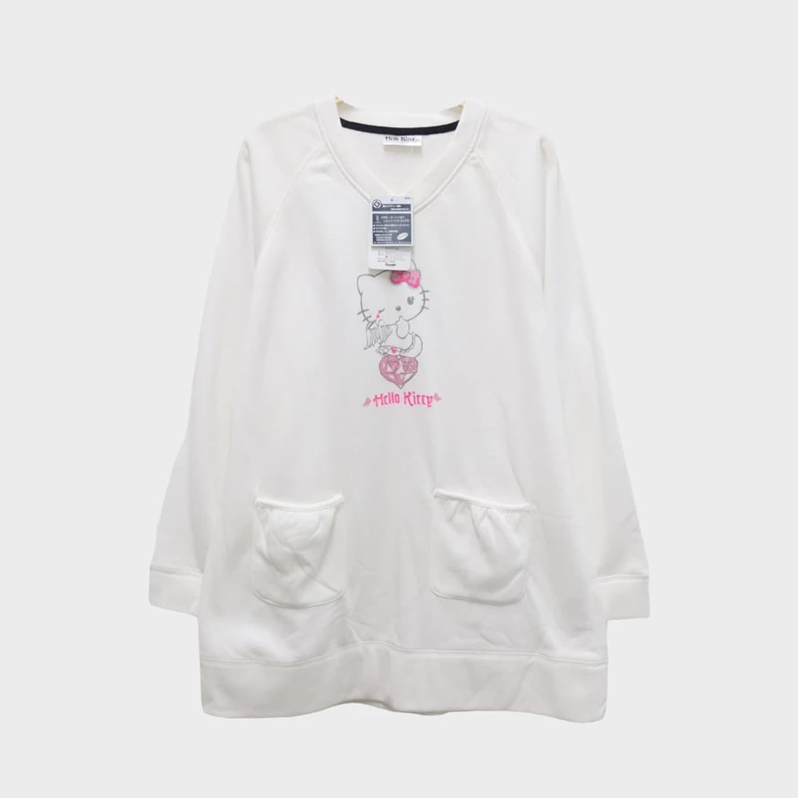 헬로키티엔젤&데빌 화이트 포켓 원피스 60174 상품이미지1