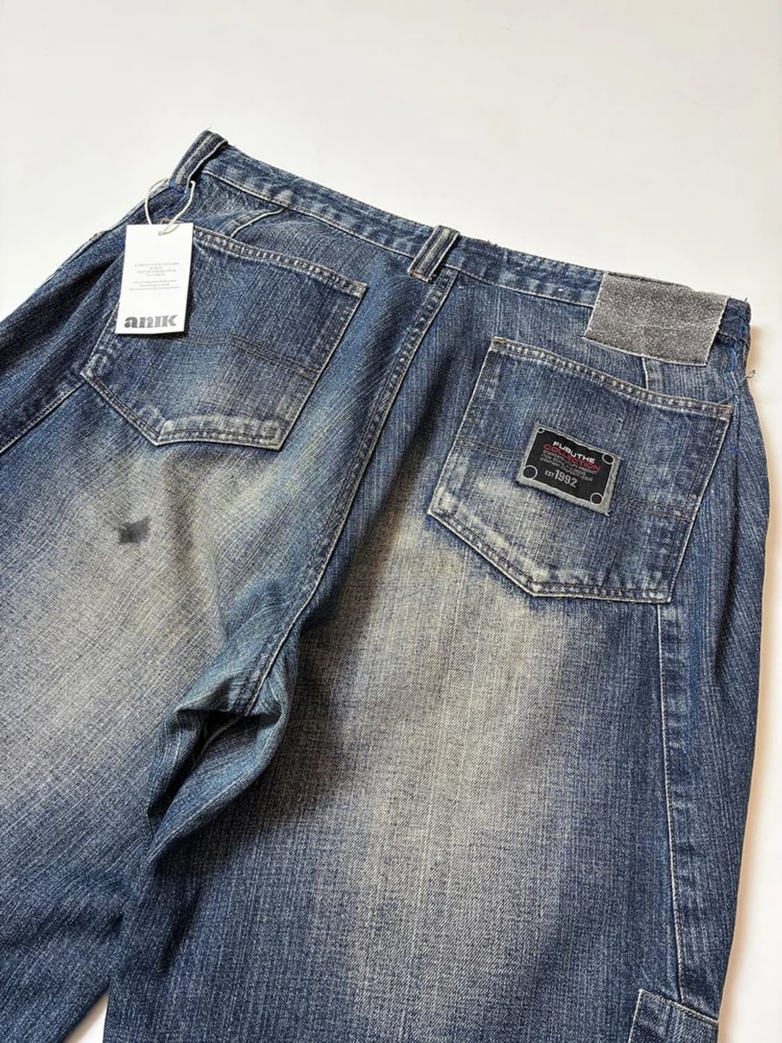 푸부 FUBU 90's Y2K 워시드 데님 팬츠 PN9484 상품이미지6