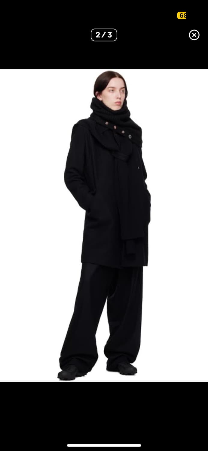 혜인서 울 스누드 블랙 상품이미지2