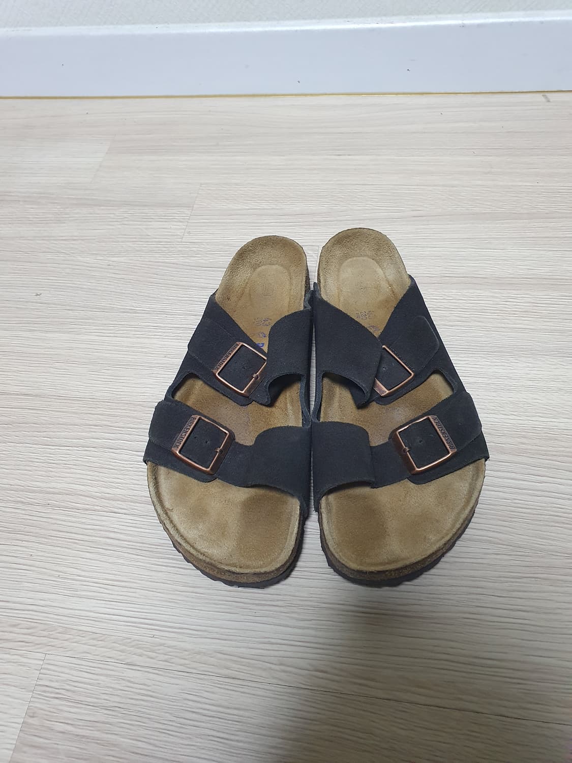 버켄스탁 아리조나 블랙 슬리퍼 280 상품이미지3