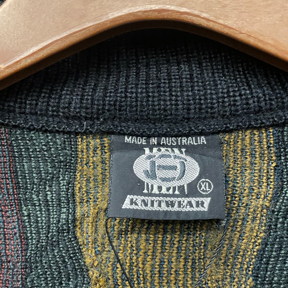 빈티지 쿠지 스타일 케이블 패턴 가디건 니트 스웨터 N207 상품이미지8