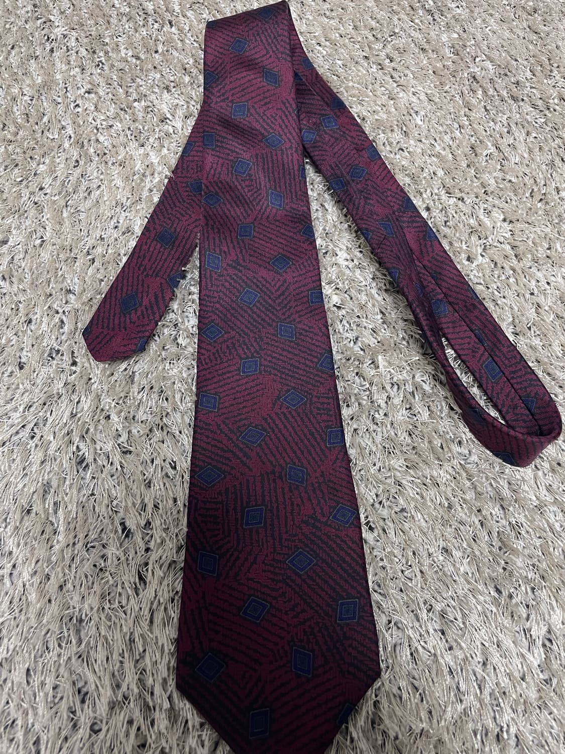 미국제 입생로랑 실크 넥타이 상품이미지1