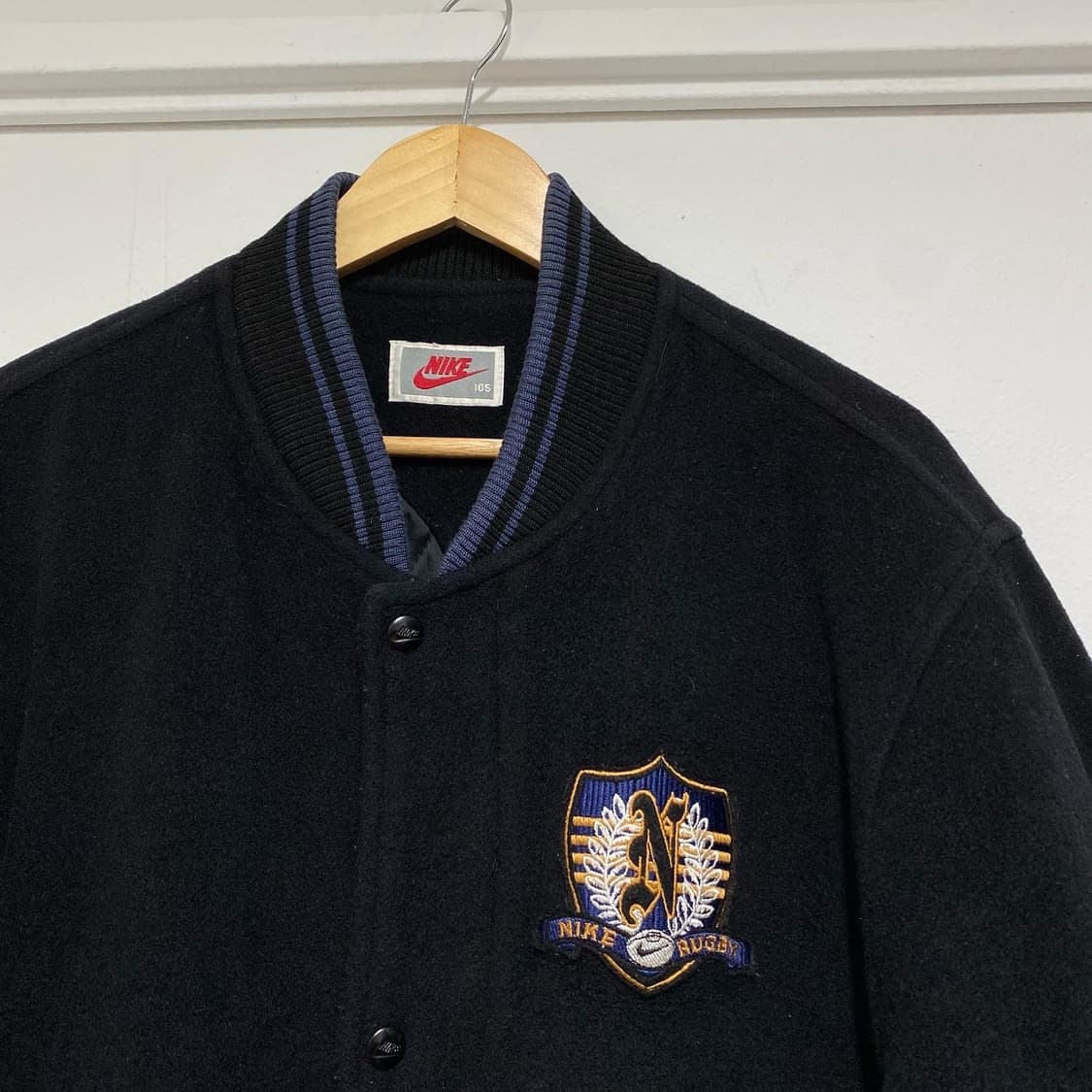 (XL)OLD NIKE RUGBY WOOL VASITY 상품이미지5