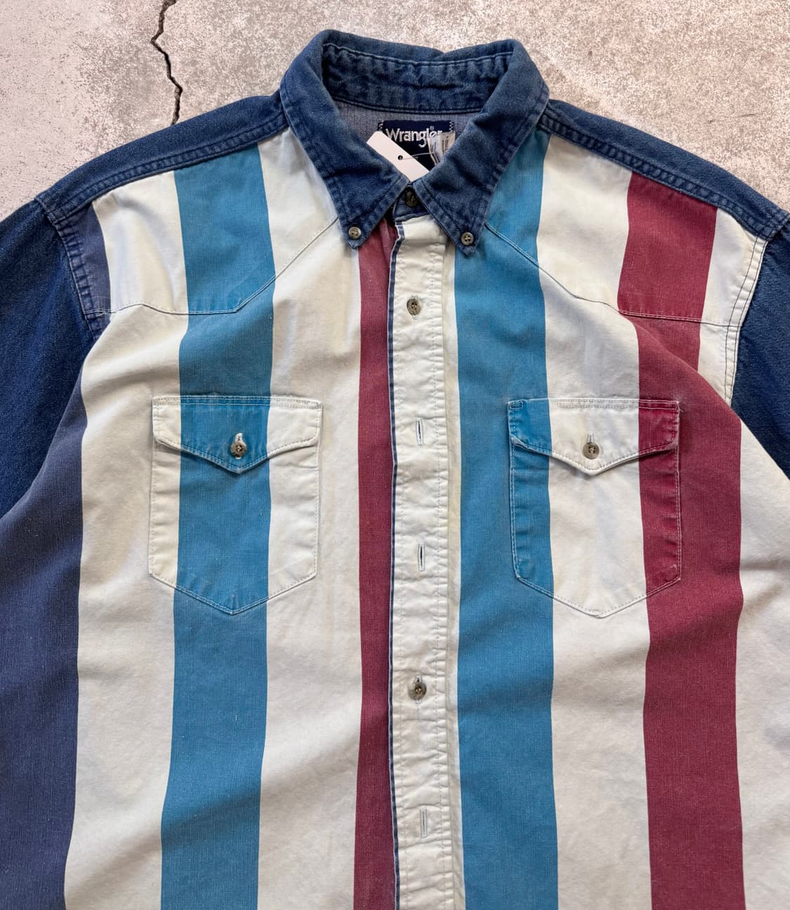 랭글러 웨스턴 셔츠 made in usa 상품이미지2