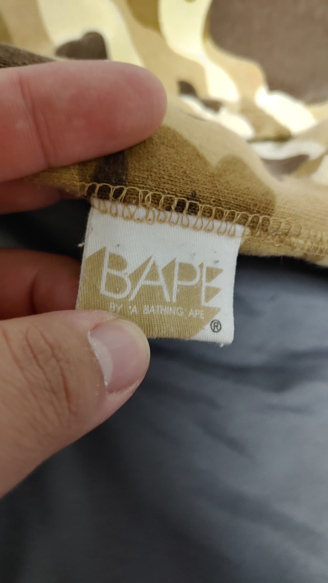 베이프 og 브라운카모 아수라후드집업 상품이미지3