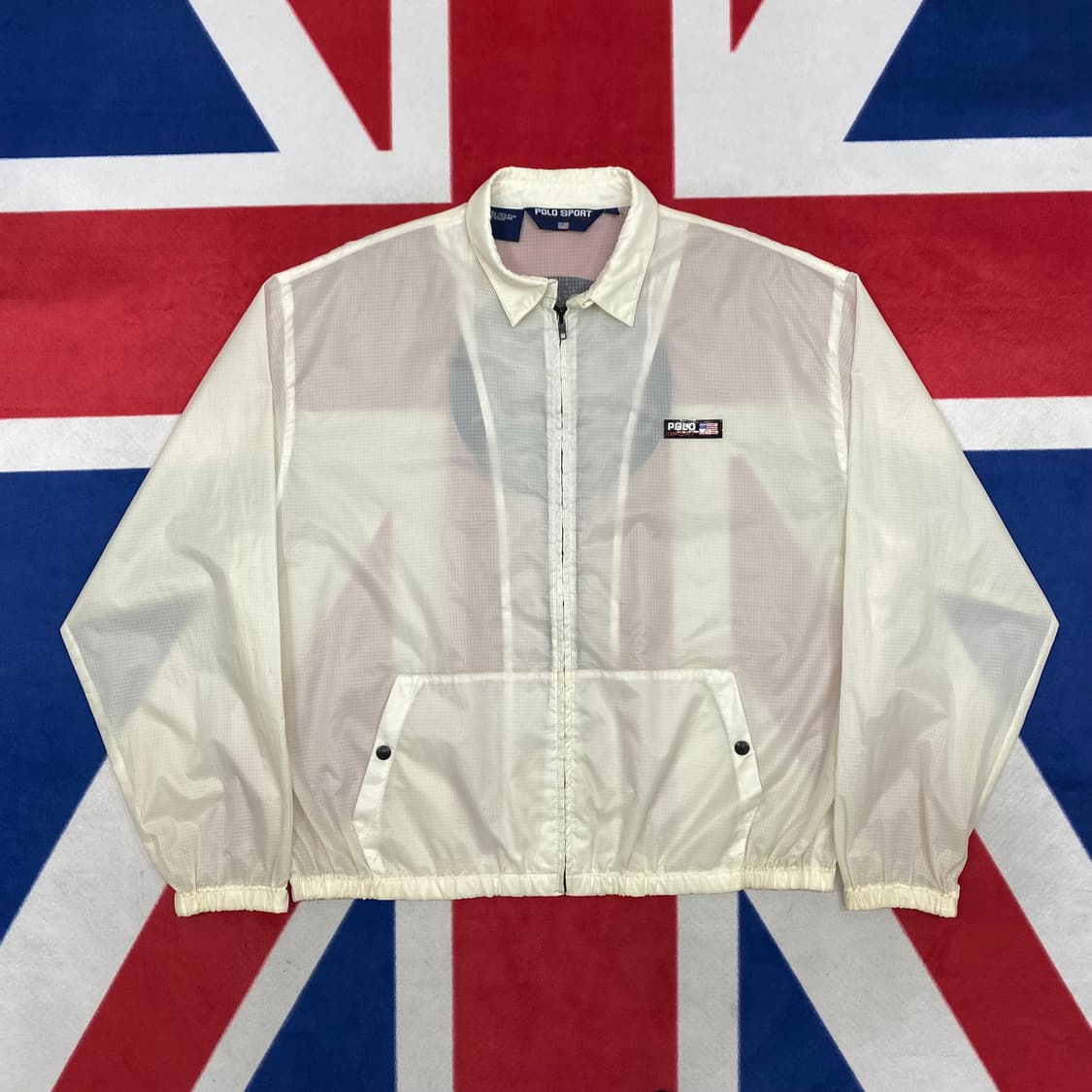 90s 폴로스포츠 나일론 스윙톱자켓 XL  상품이미지1