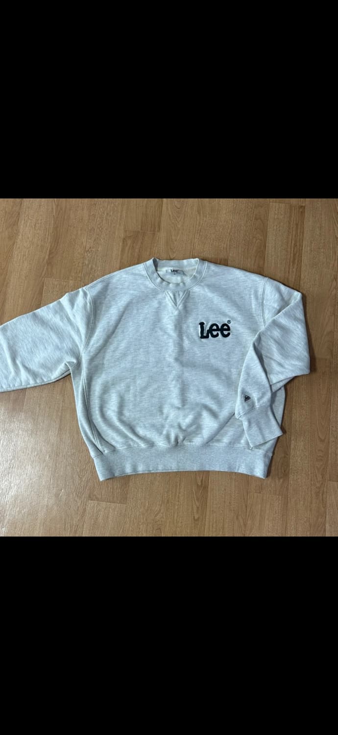 Lee 로고 맨투맨 오트밀 S 상품이미지2