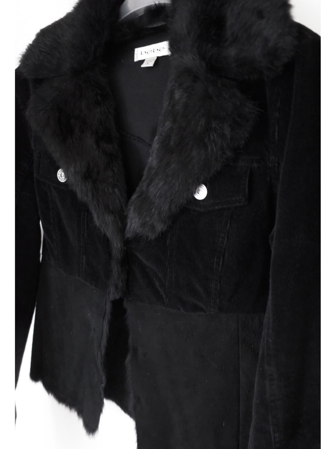 빈티지 bebe 토끼털 퍼자켓 상품이미지1