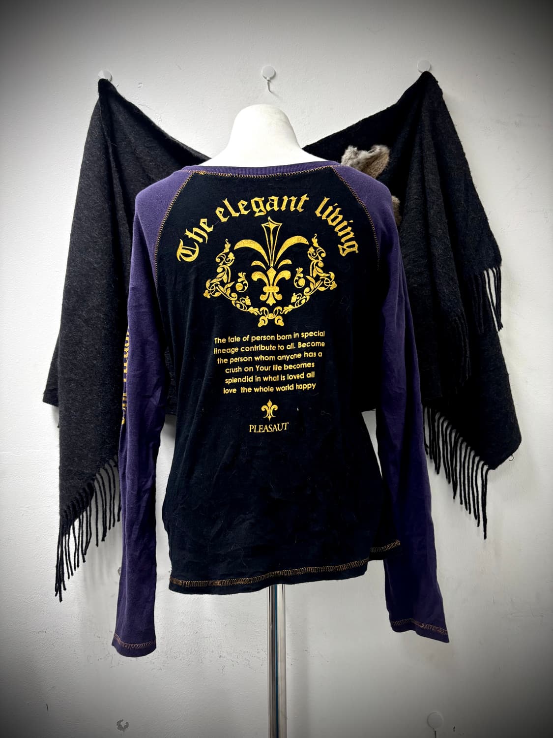 “Slap Stick”00’s Gothic Print Sleeve 상품이미지9
