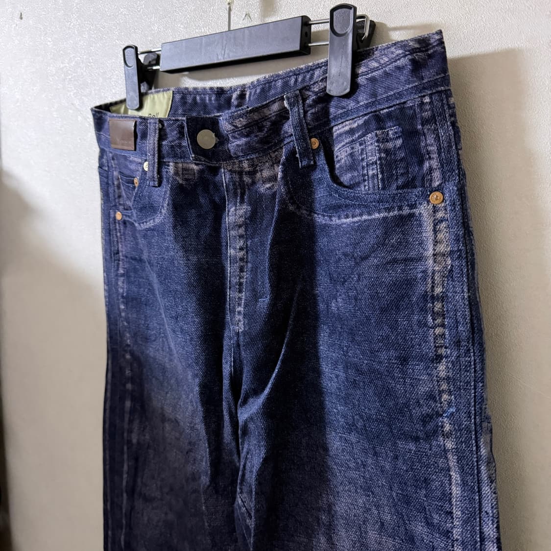 앤더슨벨 남성 오버핏 워싱 데님팬츠 31  상품이미지9