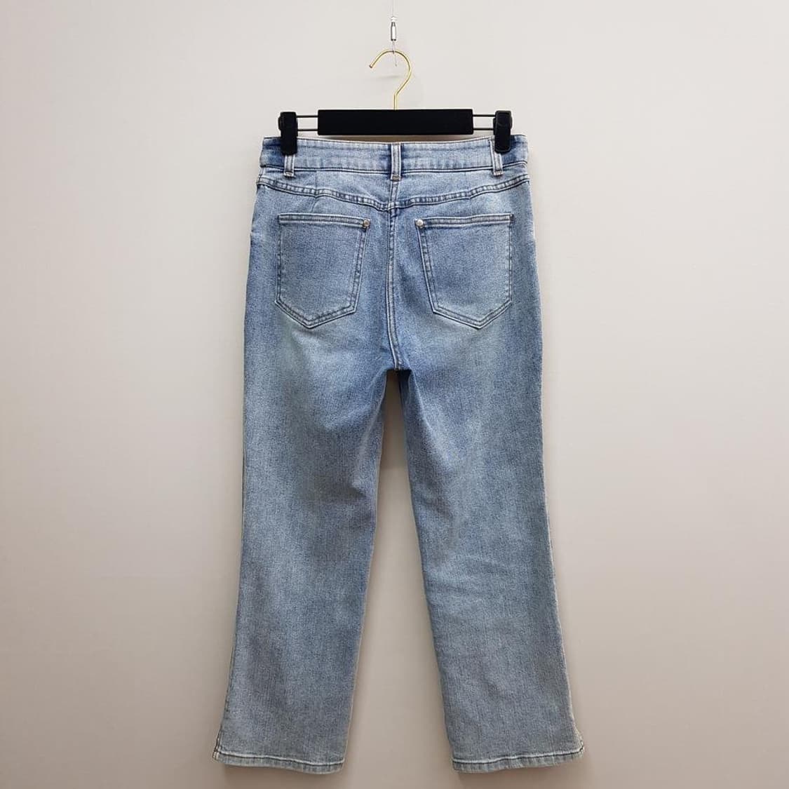 한섬 마인 2024 워싱 스트레이트 데님 팬츠 67-98사이즈 상품이미지6