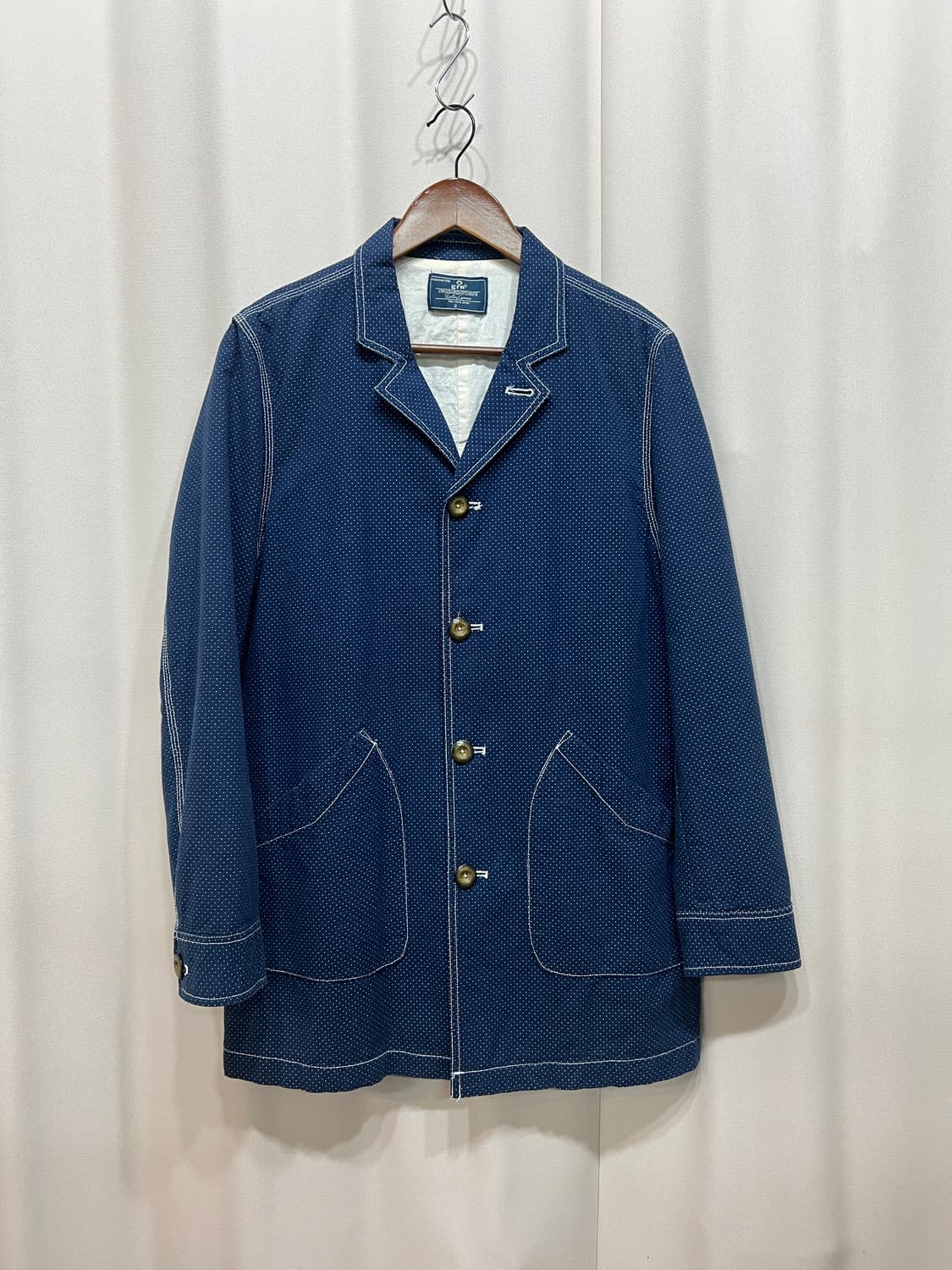 GRN 빈티지 도트 스티치 블레이저 상품이미지2