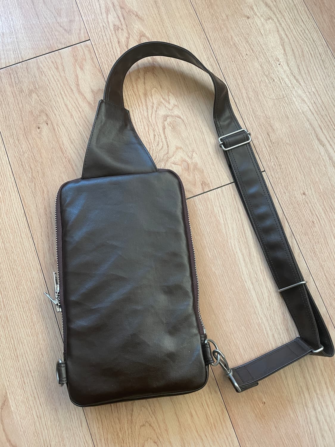 요시다 포터 프리스타일 브라운 슬링백 가방 상품이미지3