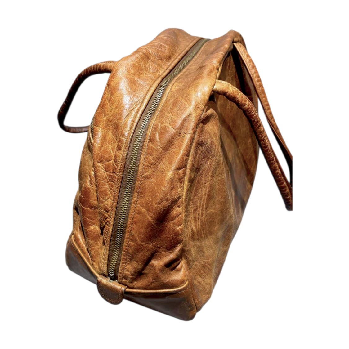 Jas M.B 빈티지가공 레더 볼링백 포터 장인 가죽 추천 상품이미지3