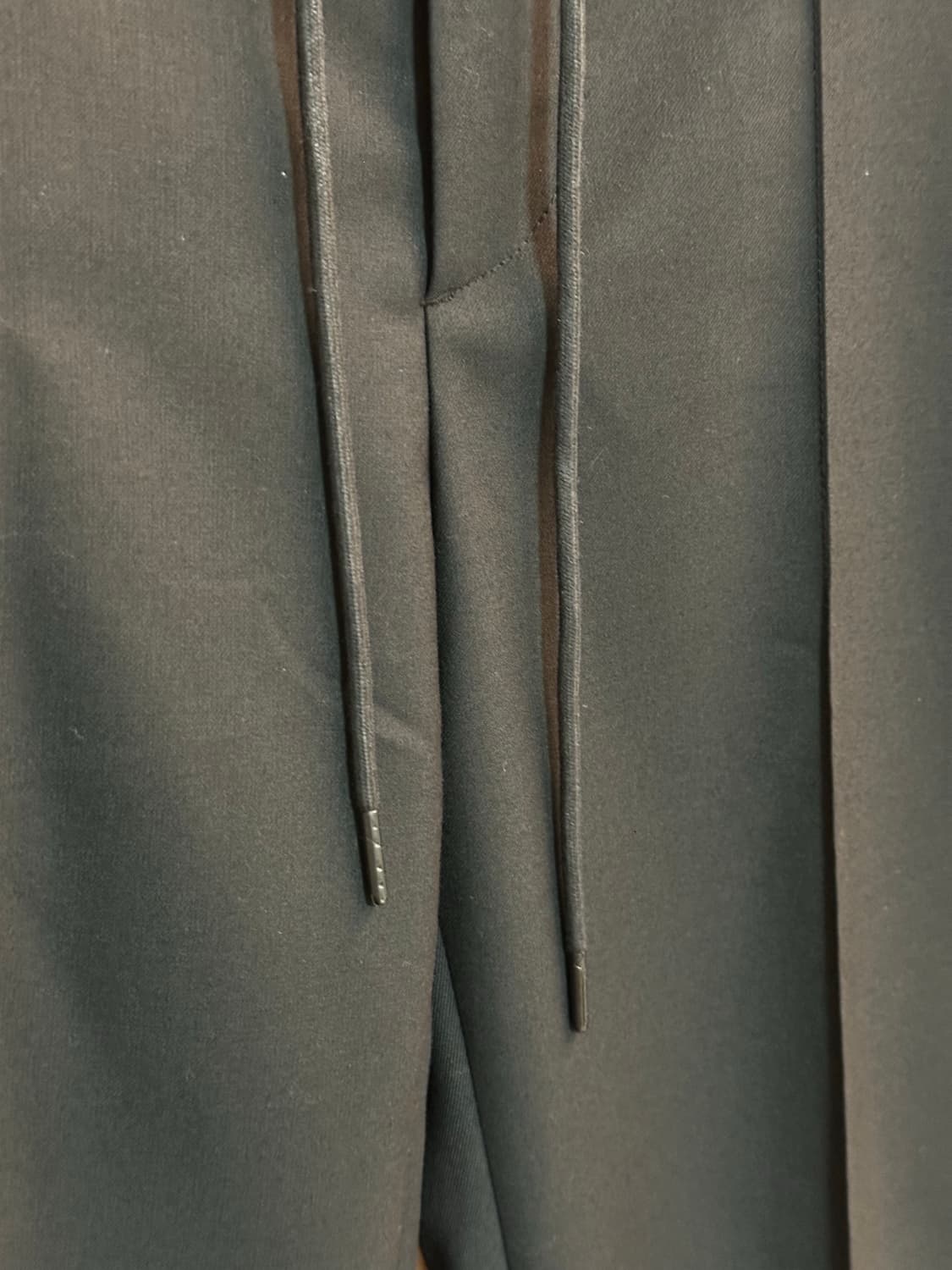 새상품급) JUUN.J 준지 스트링 드레스업슬랙스/44/블랙 상품이미지6